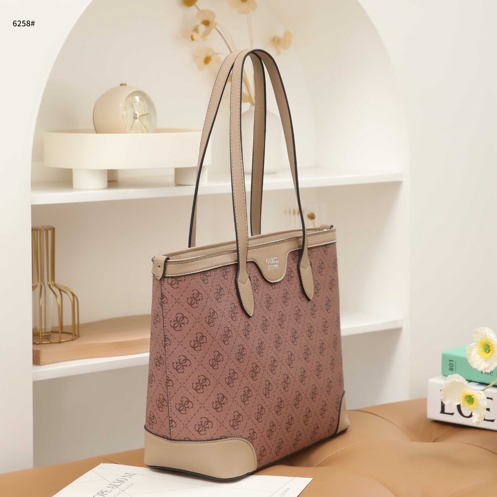 GS Logo Print Tote Bag 2in1 6258