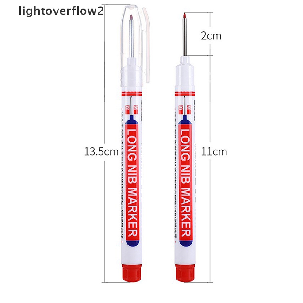 (lightoverflow2) Spidol Multifungsi Kepala Panjang Untuk Dekorasi Kamar Mandi / Pekerjaan Kayu