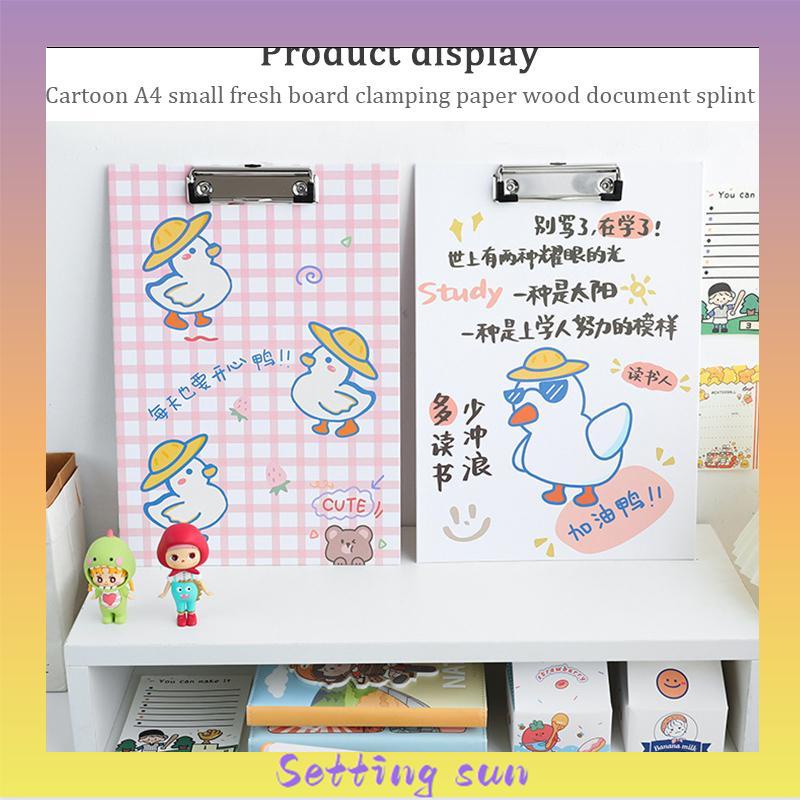 Papan jalan A4 Clipboard With Cover Stationary TN