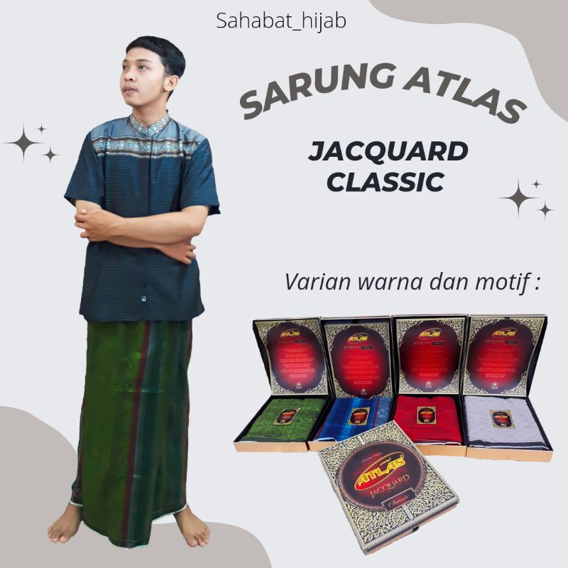 Sarung Atlas Jacquard Classic