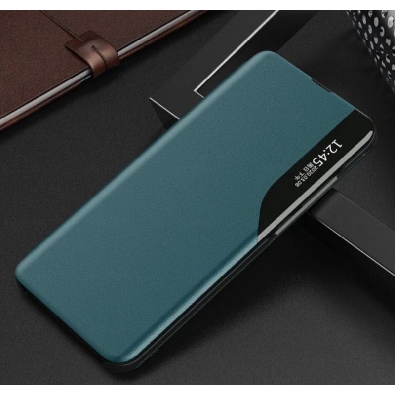 Original Flip Case View Luxury Windows Vivo V25 5G Flip Smart Cover Leather Stand Casing Sarung Domp