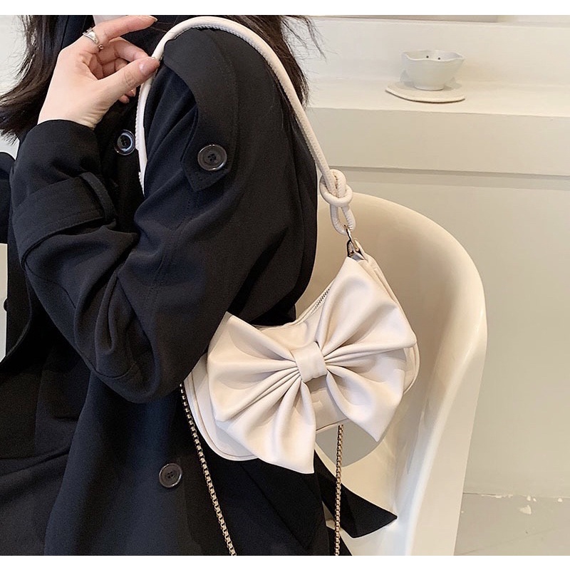 Tas Selempang Kulit Wanita Tas Bahu Cewek Slingbag Rantai GD 6530
