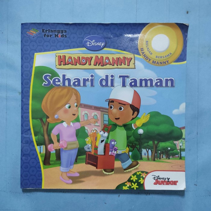 Buku cerita anak Disney Junior sehari di taman