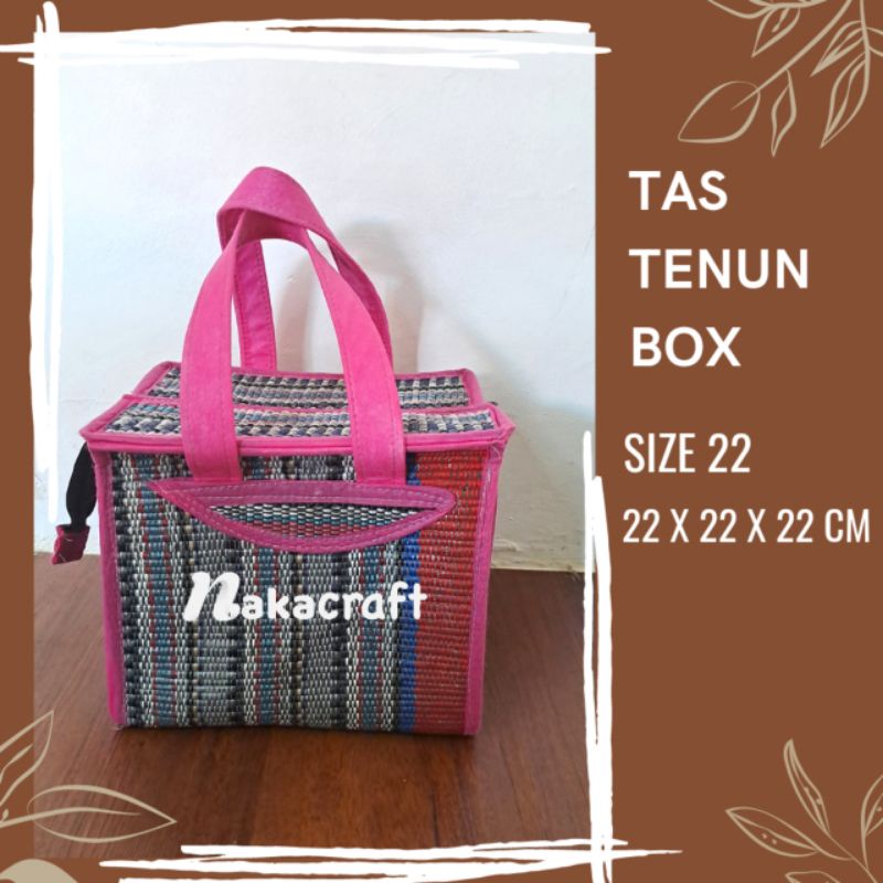 

Tas Box Tenun Tikar / Tas Berkat / Tas Hajatan / Souvenir