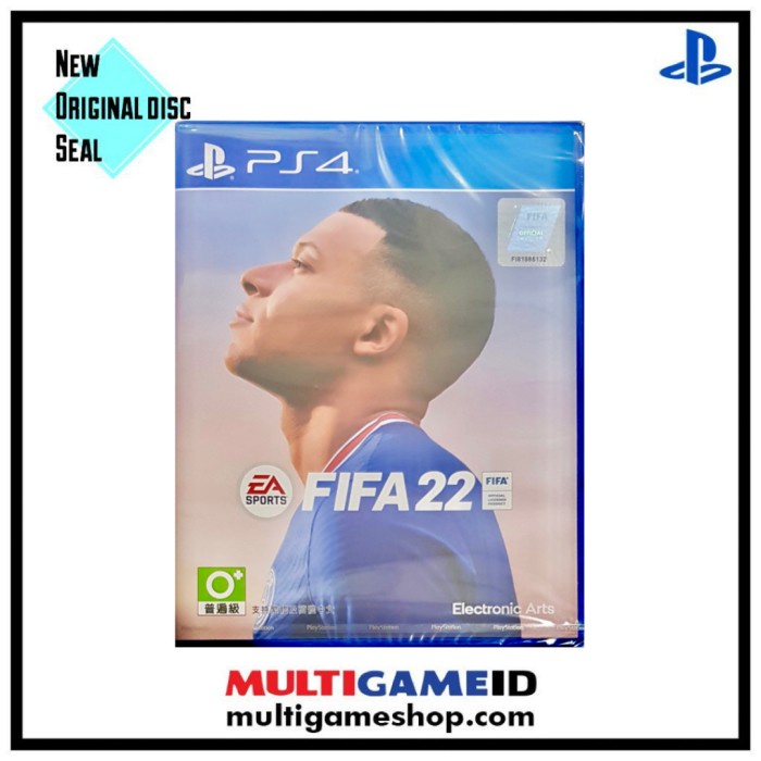 Ps4 Fifa 22 Region 3 English Cd / Dvd / Kaset / Game / Games