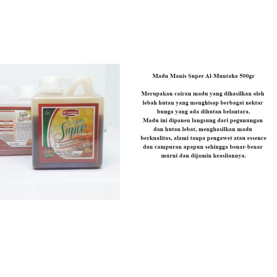 

Diskon Promo.. Madu Hutan MUJAHID 1kg Asli + Propolis (Kemasan Baru) LHG