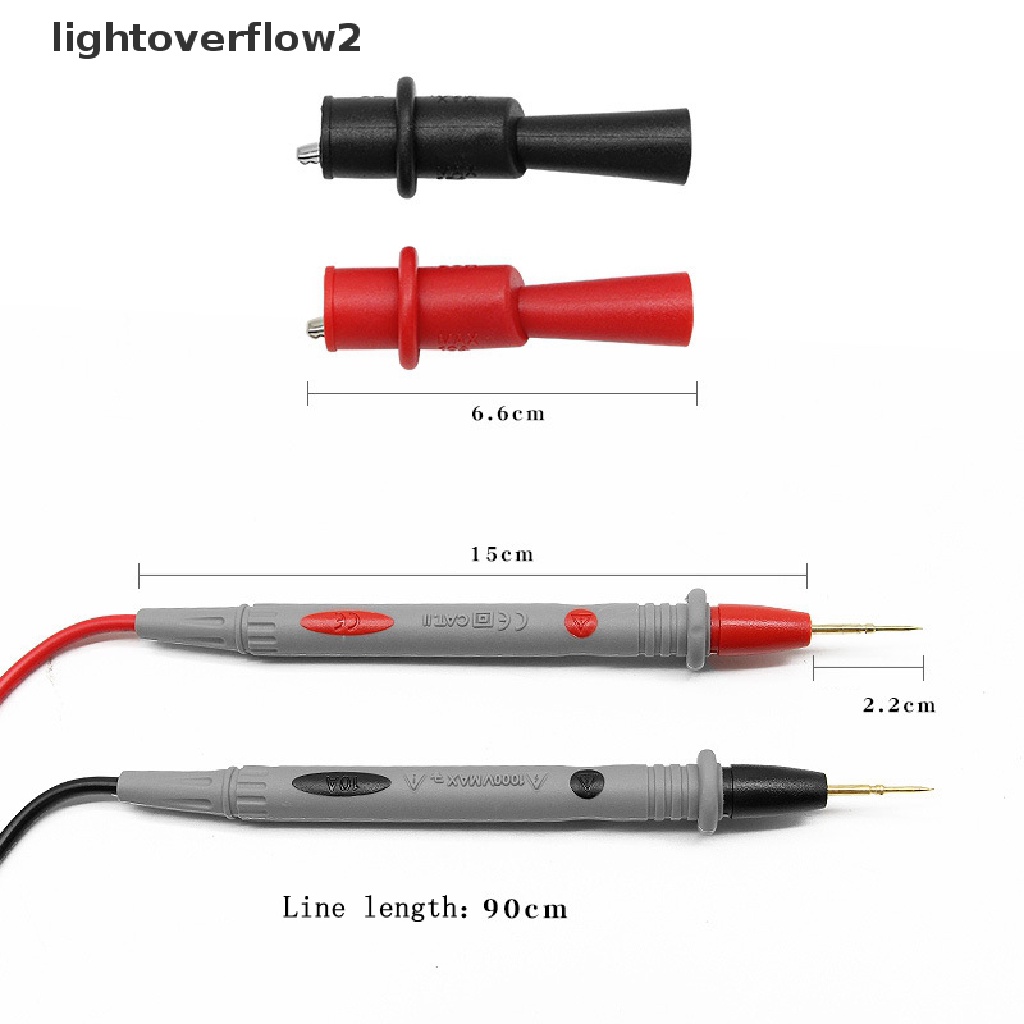 (lightoverflow2) Multimeter Digital Dengan Pin Tip