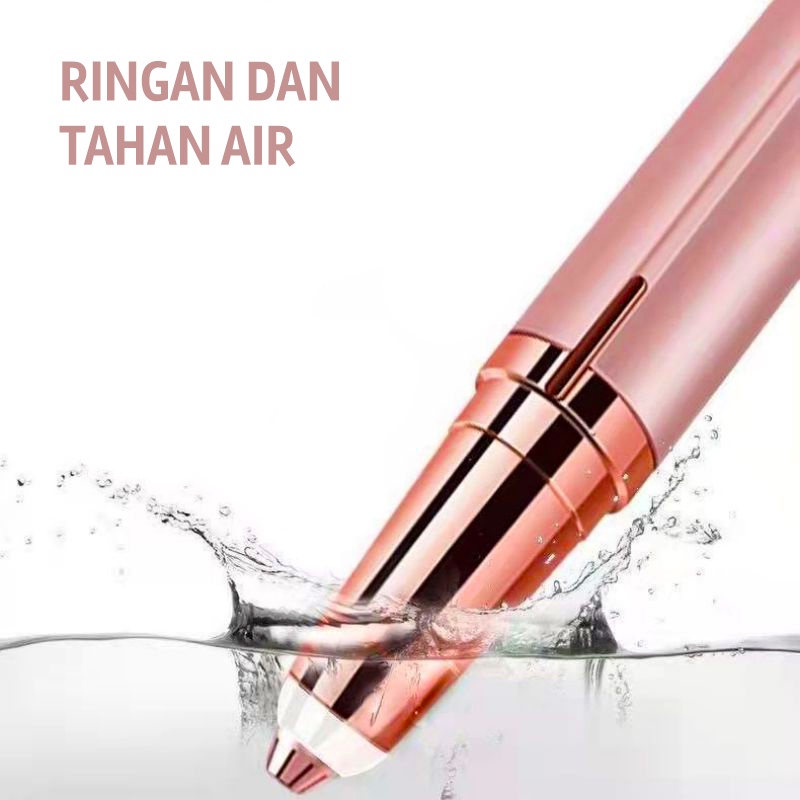 Pemangkas alis elektrik gaya Korea ,Flawless-Epilator Eyebrow/Electric Feather Trimmer Portable Painless Pen