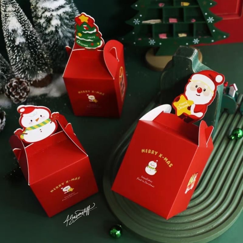 XMB Christmas Box Packaging Dus Kemasan Kue Permen Cookies | Box Packaging