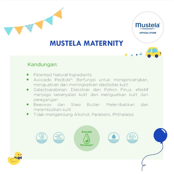 Mustela Stretch Mark Cream 150ml / Krim Selulit