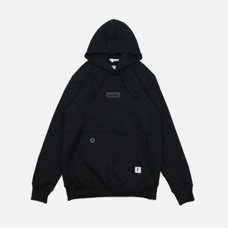 HOODIE HITAM RATTLE HDC