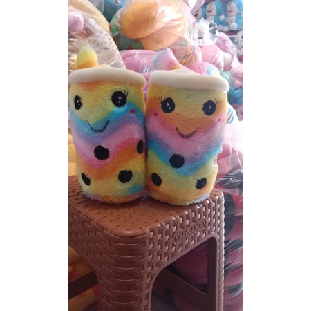 boneka boba pelangi