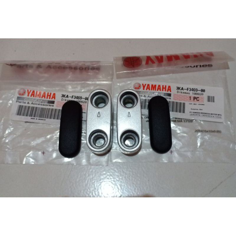 RAISER KLEM KLEMAN DUDUKAN STANG STIR RX KING VIXION SCORPIO SET ORIGINAL