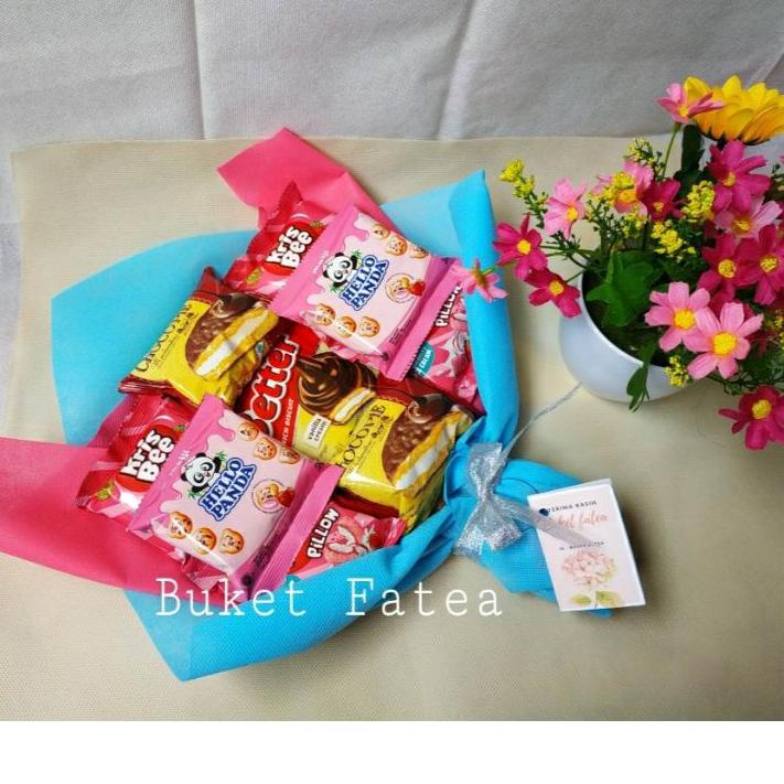 

✨MEN SALE✨ Buket B8 23k murah meriah Bucket snack murah / buket jajan / buket fatea / buket wisuda !!