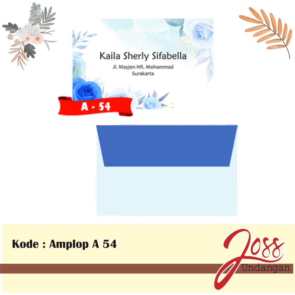 

Amplop Falah Motif A-54 Isi 50pcs Tanpa Tulisan