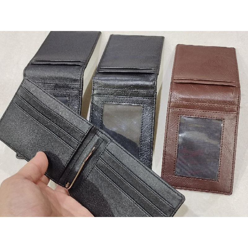 Dompet money klip kartu polos