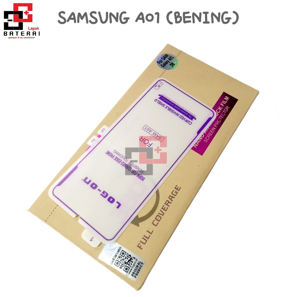 LOG - ON Anti Gores SAMSUNG A01 - hydrogel antishock