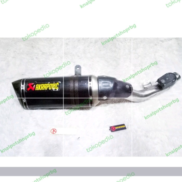{ElvinaStore} knalpot akrapovic Slovenia slip on Z800 original Diskon