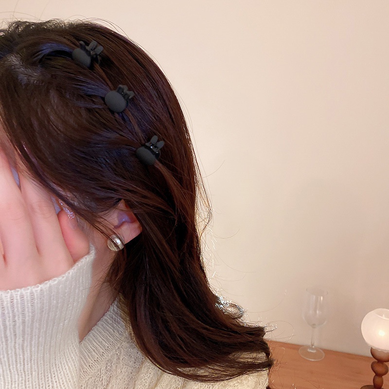 YEEZII Jepit Rambut Model Cakar Desain Kelinci Hati Bunga Untuk Wanita