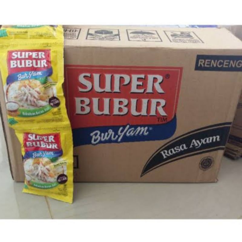 

Super Bubur Buryam 1 Kardus Isi 120Pcs x 22gram