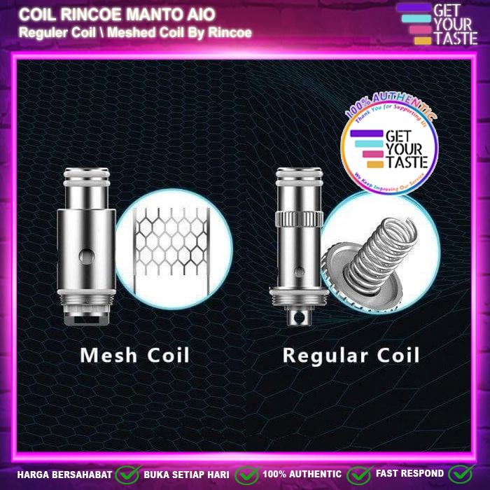 Coil Rincoe Manto AIO 80W Replacement Authentic by Rincoe