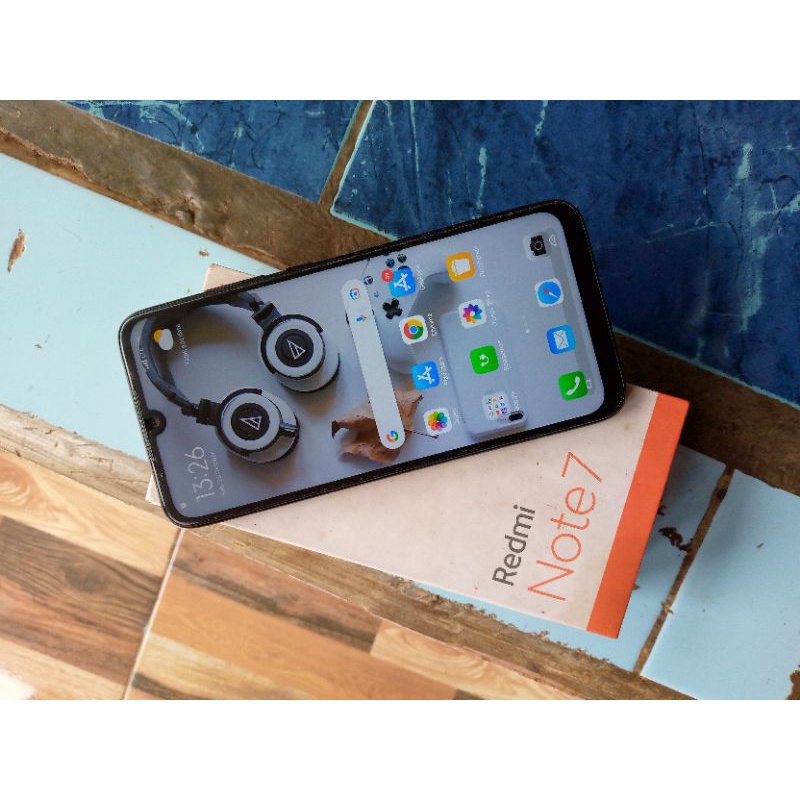 redmi note 7 hp dus ram 4/64 kondisi 95%