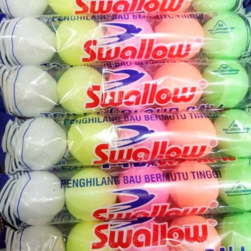 Swallow Toilet Colour Ball Isi 5 / Kamper Toilet Kapur Barus