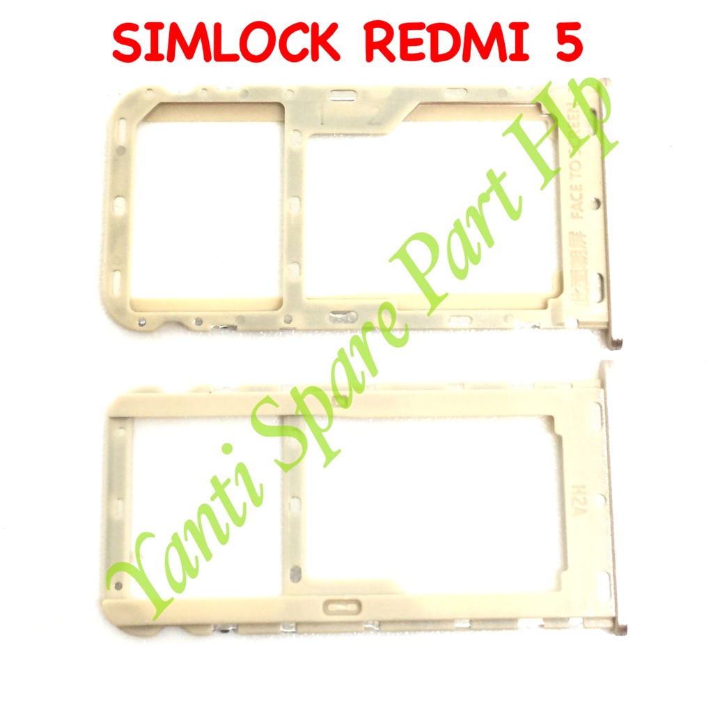 Simtray Sim Lock Xiaomi Redmi 5 Original Terlaris New