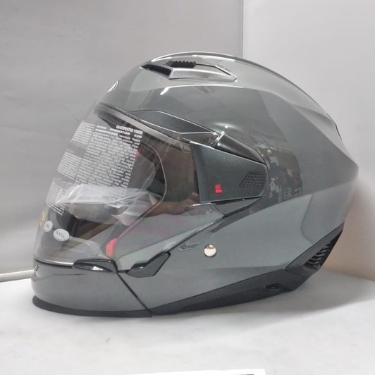 Helm Zeus ZS-611C Grey11C Modular New