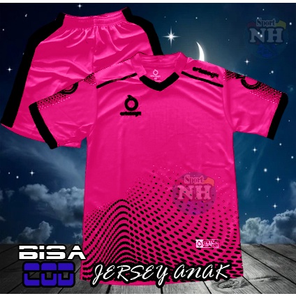 Jersey Baju Kaos Bola Futsal Badminton Volly ANAK Laki Laki Perempuan Terbaru