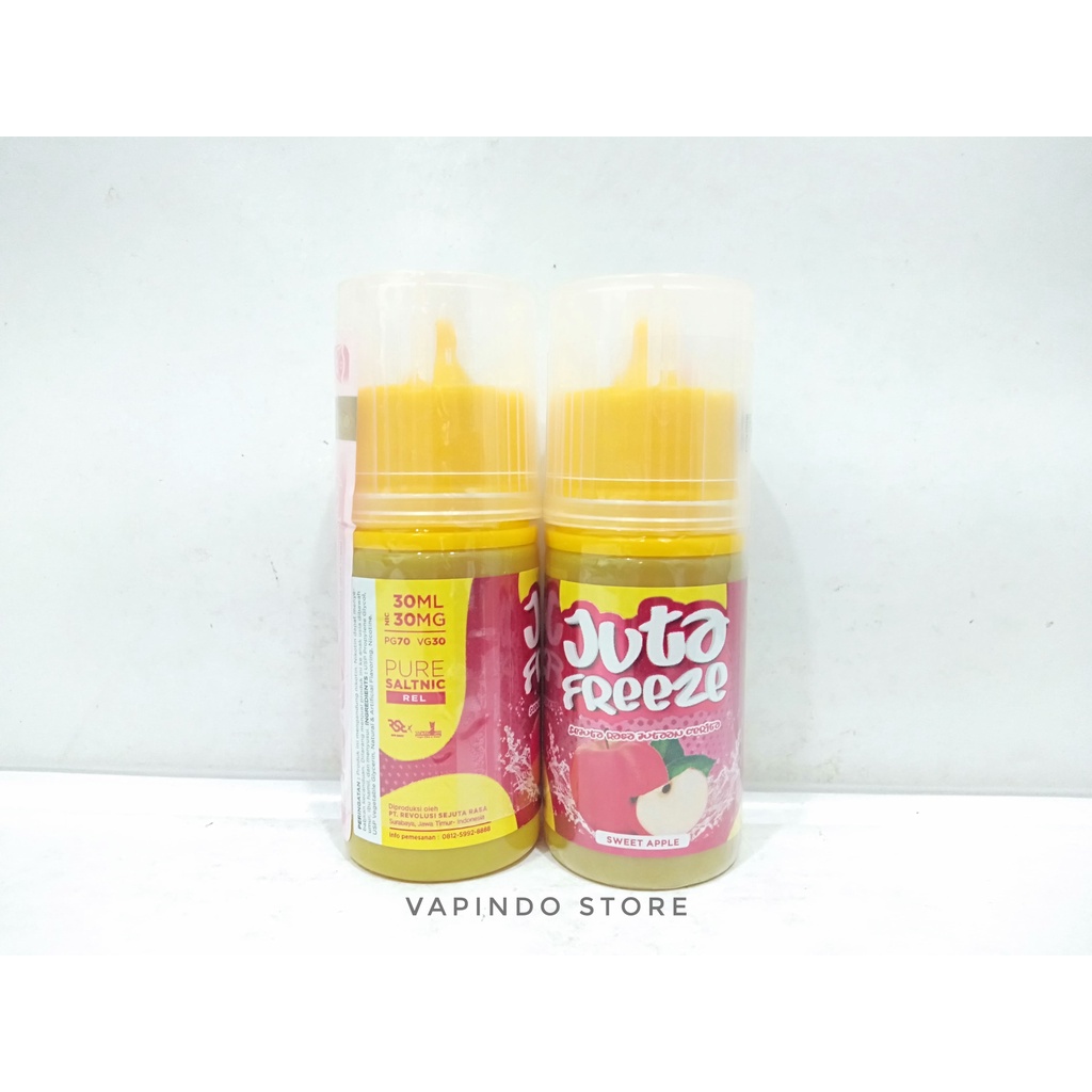 NIC 30MG JUTA FREEZE SWEET APPLE SALT 30ML SALTNIC BY RSR BREW LIQUID