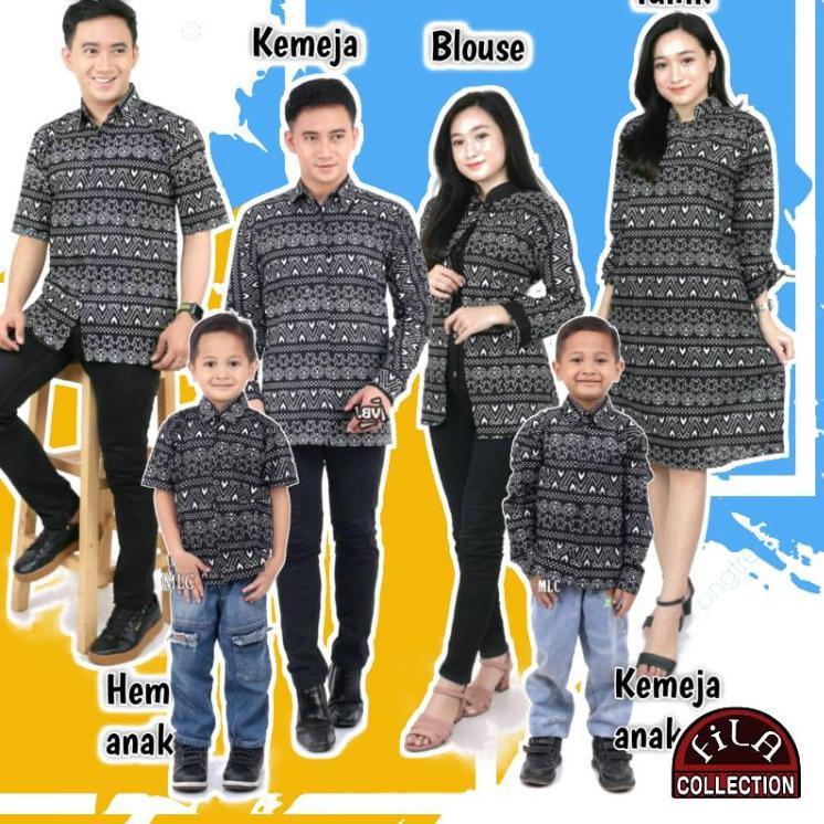 {QA.18Oc22ᵞ} Baju Seragam Keluarga Motif Semut // Baju Gamis Muslimah / Baju couple ayah anak