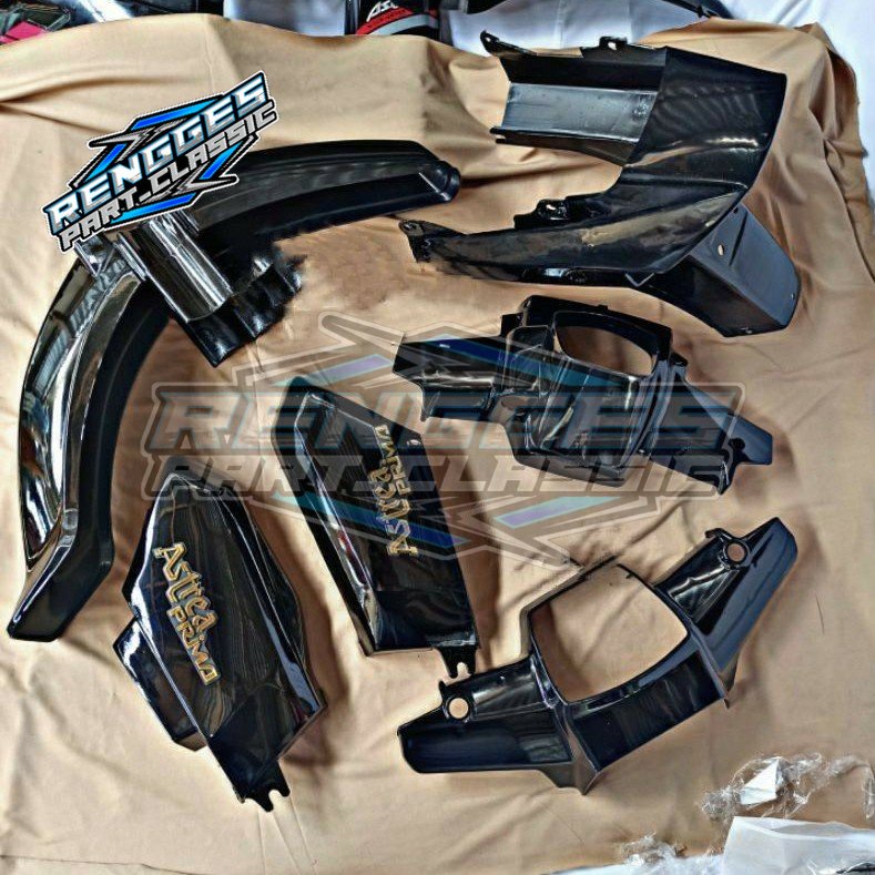 BODY FULL SET HONDA ASTREA PRIMA WARNA HITAM