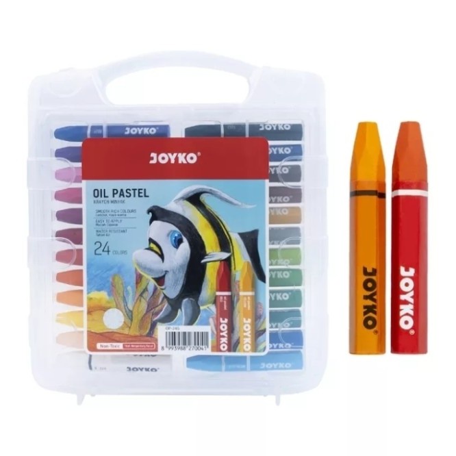 

Pastel Crayon Joyko 24 Warna Oil Pastel