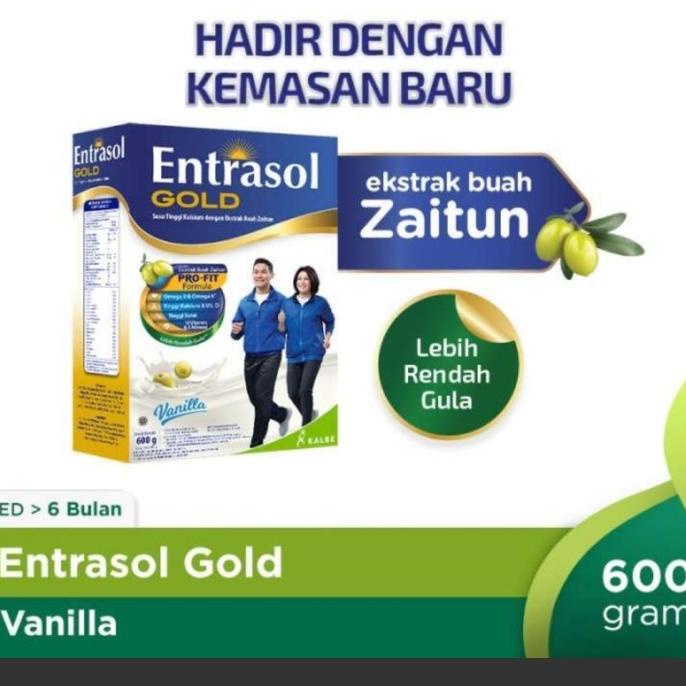 

[ COD ] Entrasol Gold Vanila 600 gram / Entrasol Gold Vaila 600 gr