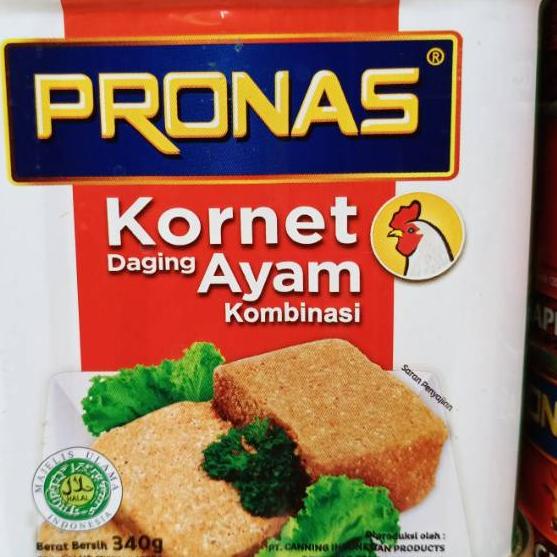 

Terlaris Pronas KORNET Ayam 340gr !