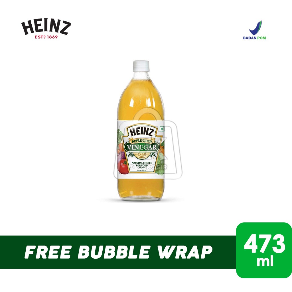 

Heinz Apple Cider Vinegar Cuka Apel (Botol Kaca 473ml)