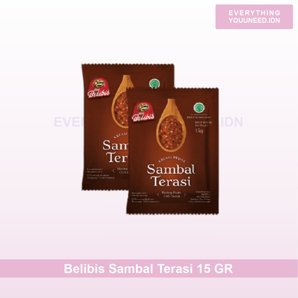 Sambal Terasi Dua Belibis 15 Gr