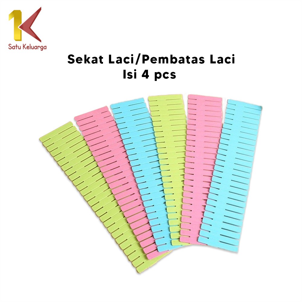 Jual Satu Keluarga Sekat Laci Organizer Isi Pcs C Sekat Pembatas Rak Partisi Pembatas Laci