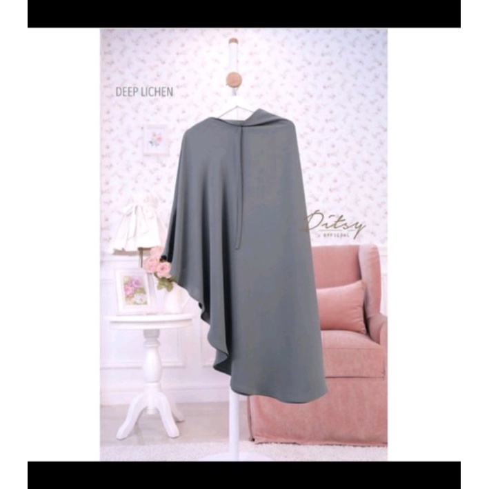 (BOOKED) Veil MZ Ditsy - Deep Lichen reguler