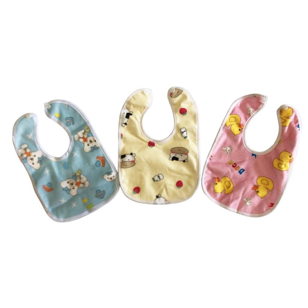 PS Celemek Bayi / Slaber Bayi / Celemek Makan Bayi / Slabber Bayi / Handuk Liur Bayi