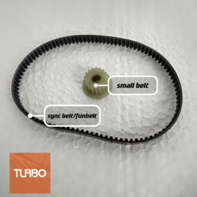 SPAREPART BELT MIXER TURBO GRANDE EHM 9595 ORIGINAL