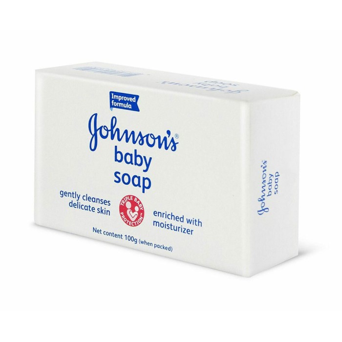 Johnson's Baby Soap Reg 100gr//Johnson's Baby Soap//Baby Soap//Johnson's Baby