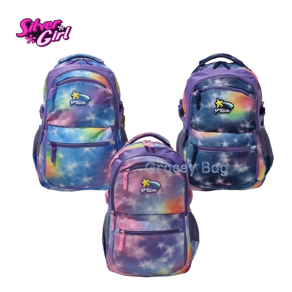 GB-71495E Tas Ransel Anak Perempuan / Remaja Silvergirl