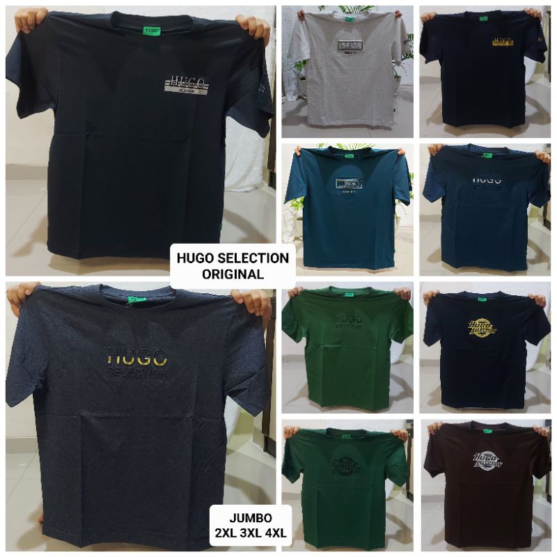 Kaos HG Selection Original Big Size Jumbo xxl xxxl 4xl hs selection ori