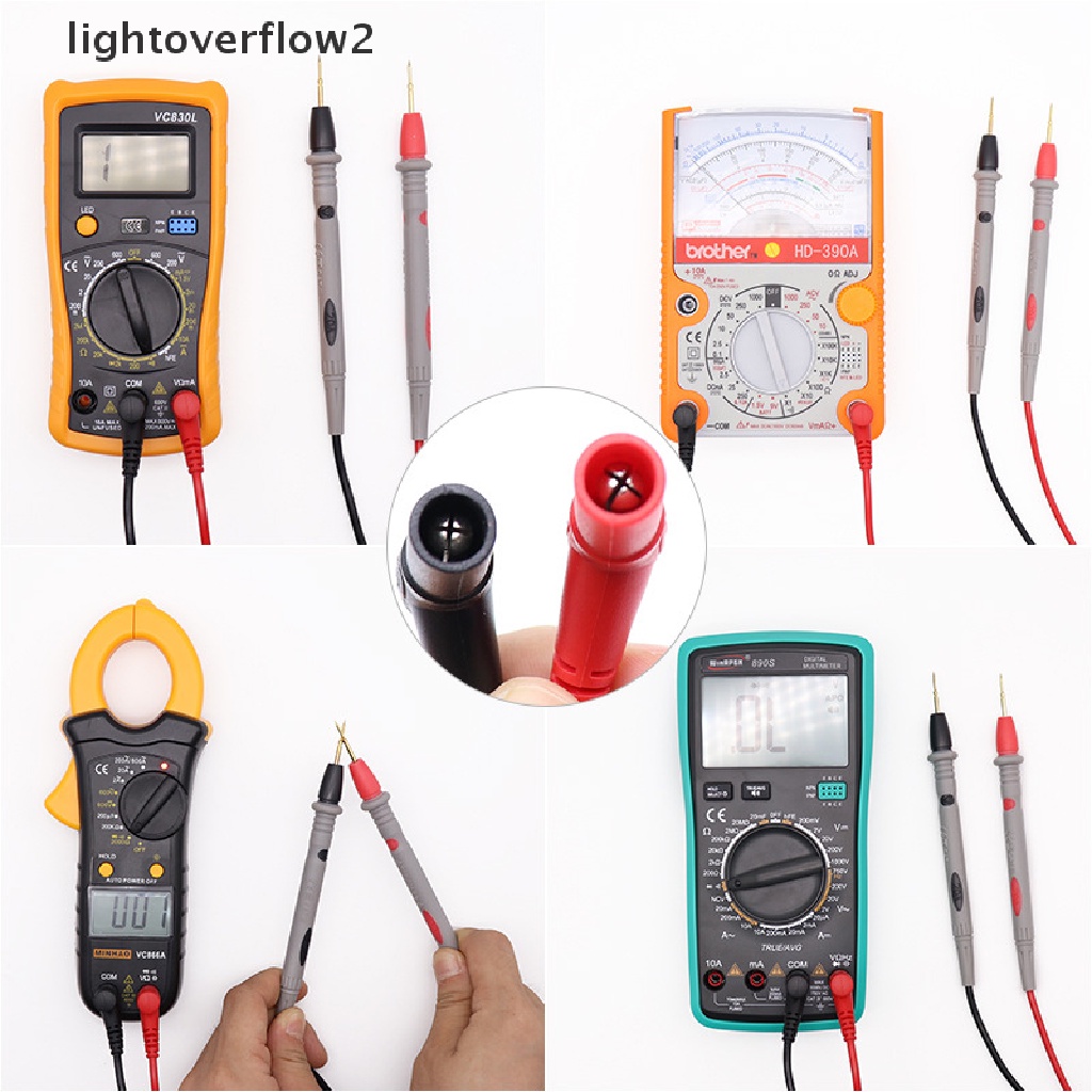 (lightoverflow2) Multimeter Digital Dengan Pin Tip