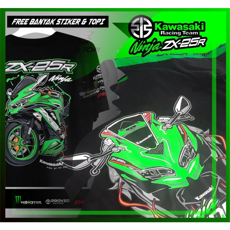 Kaos kawasaki ninja ZX25R distro