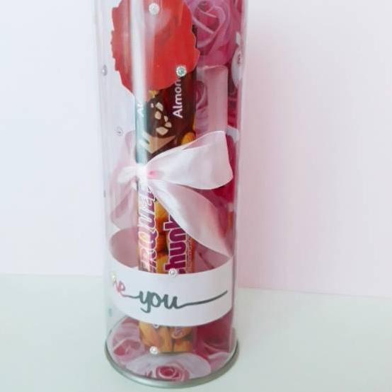 

✨10.10✨ COD Valentine Chocolate 'Rose' Gift Box 1 / Hadiah Cokelat Valentine Unik Pacar dan Teman 
