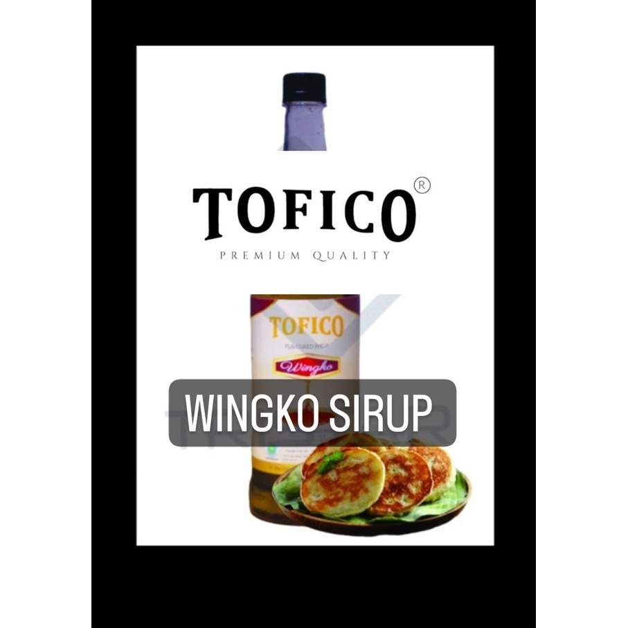 

Tofico Syrup wingko natural flavour 1 Liter Tofico Sirup wingko