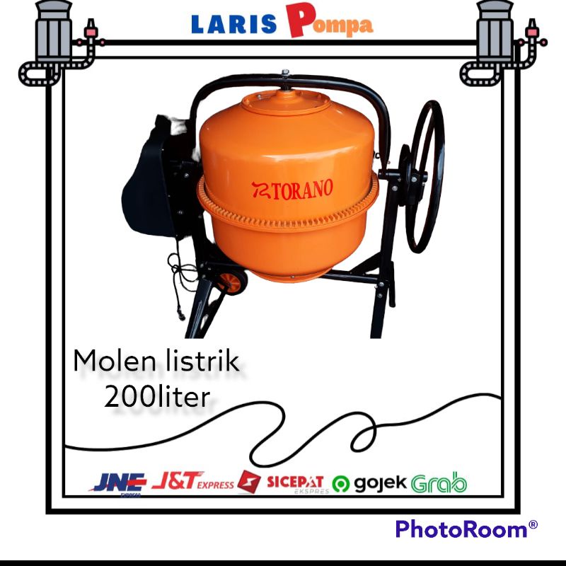 molen listrik 200 Liter